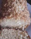 Budín de coco con crumble 🥥