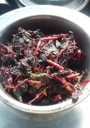 লাল শাক।(lal shak recipe in Bengali) রেসিপির প্রধান ছবি