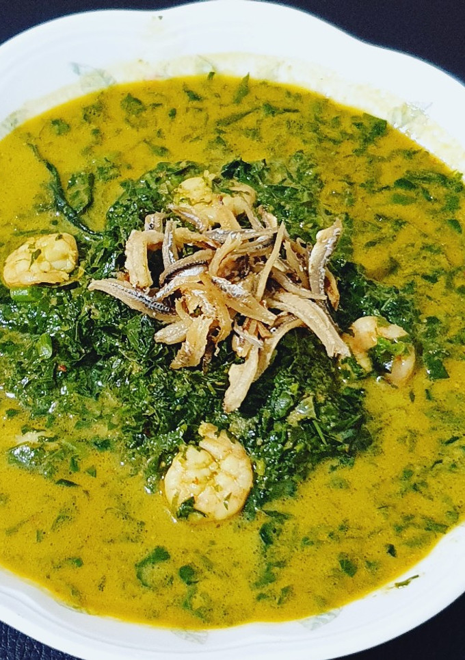 Foto resep Daun singkong tumbuk