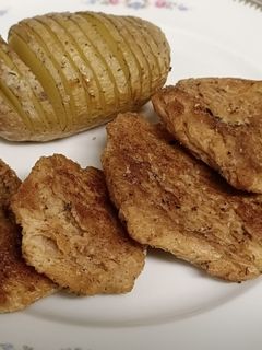 Una foto de Filetes de soja texturizada