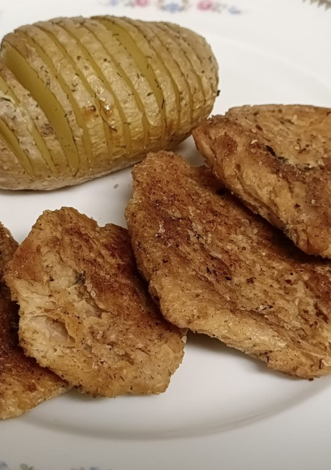 Una foto de Filetes de soja texturizada