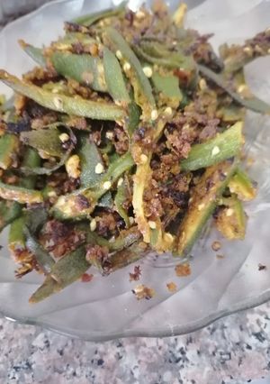 A picture of Bhindi masala.