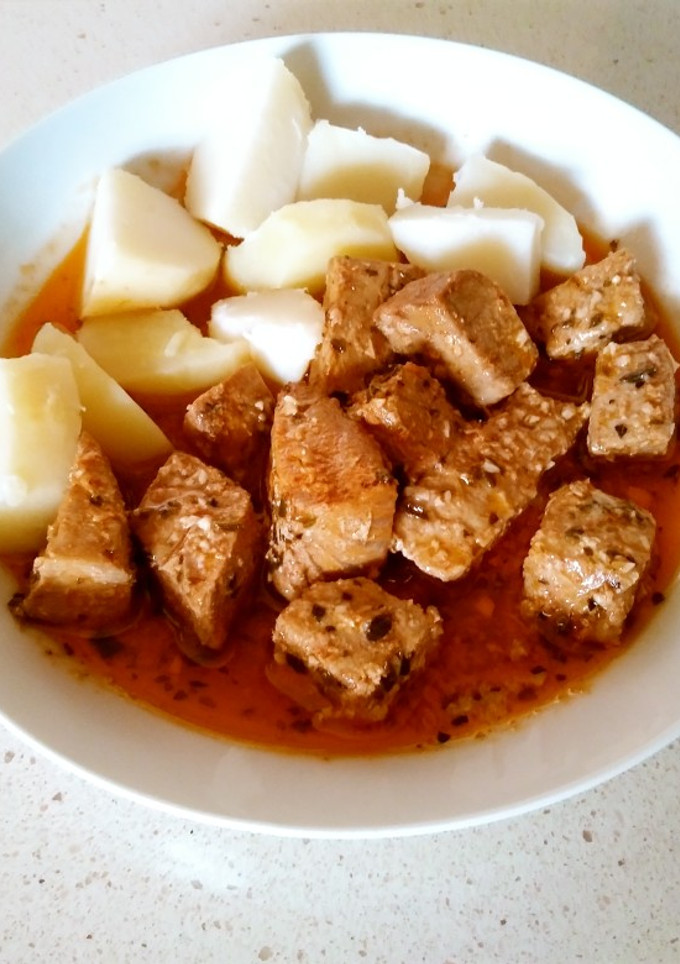 Una foto de Atún en Adobo Canario