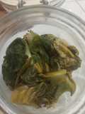 Sawi asin home made