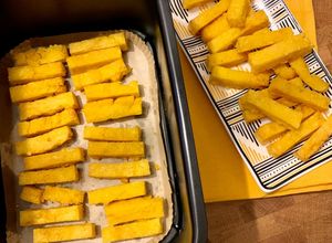 Une photo de ☆Frites de Polenta à l’Airfryer☆