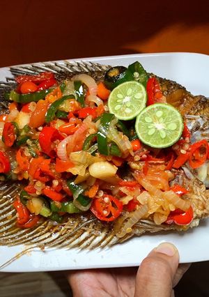 Foto resep Ikan nila pedas gurih