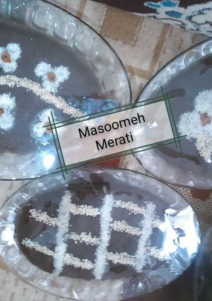 عکسی از دستور 🌺 تزئین حلوا 🌺