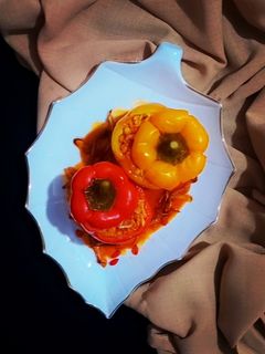 عکسی از دستور دلمه فلفل دلمه