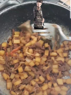 Foto resep Semur daging kentang simple