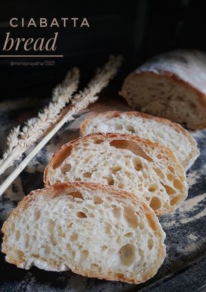 Foto resep Ciabatta (Italian White Bread)