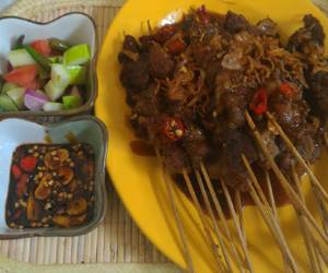 Resep mudah Sate Maranggi Masak Oven Enak Sempurna