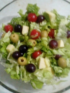 Una foto de Ensalada de lechuga