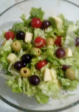Una foto de Ensalada de lechuga