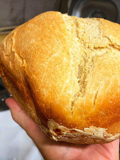Una foto de French bread o pan francés con panificadora del Lidl 2020
