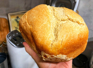 Foto principal de French bread o pan francés con panificadora del Lidl 2020