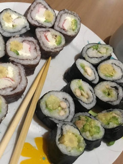 Una foto de Sushi