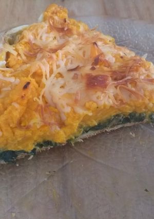 Una foto de Tarta tricolor