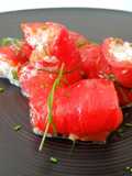 Involtini di peperoni al tonno