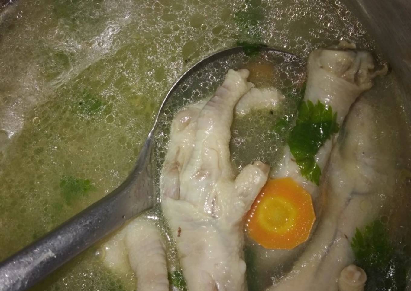 Sop Ceker Ayam