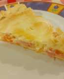 Tarta Pascualina de tomate y jamón
