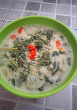 Foto resep Sayur bobor daun singkong