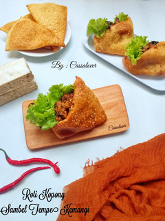 Foto resep Roti Kopong Sambel Tempe Kemangi