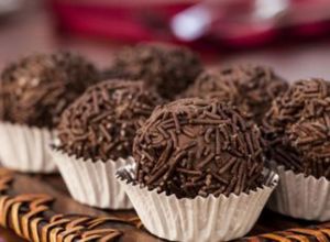 Una foto de Brigadeiro brasileño