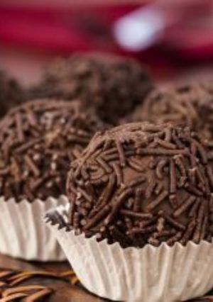 Una foto de Brigadeiro brasileño