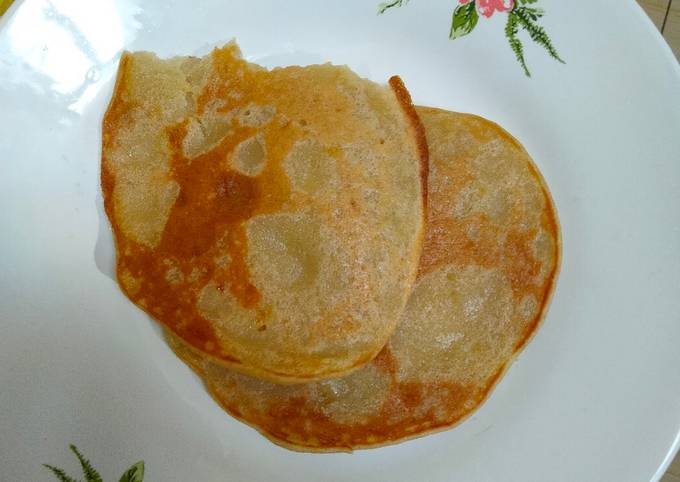 Resep Pancake pisang sederhana yang Enak