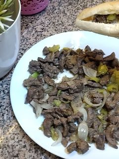 صورة لوصفة كبده بالبصل