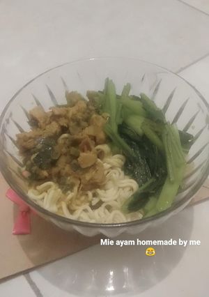 Foto resep Mie ayam simple