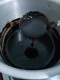 Glaze coklat