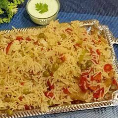 A picture of Vegetables Rice.