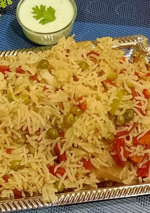 A picture of Vegetables Rice.