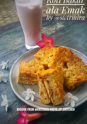 Foto resep Ketofied Roti Bakar ala Emak-recook @ekitchen #keto_cp_ekitchen