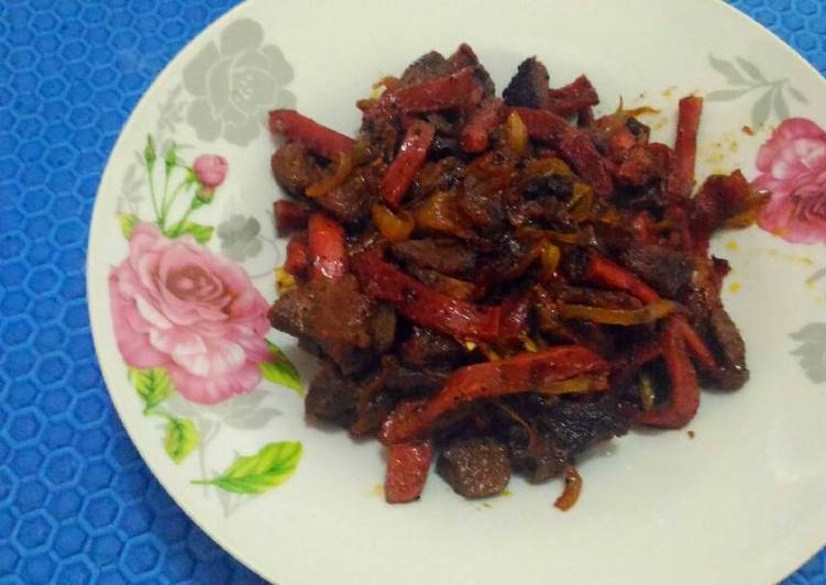 Resep Beef and Sausage Black Paper yang Lezat Sekali