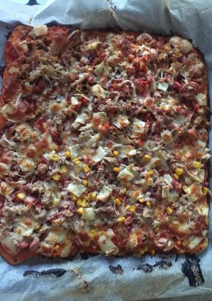 Una foto de Pizza mixta