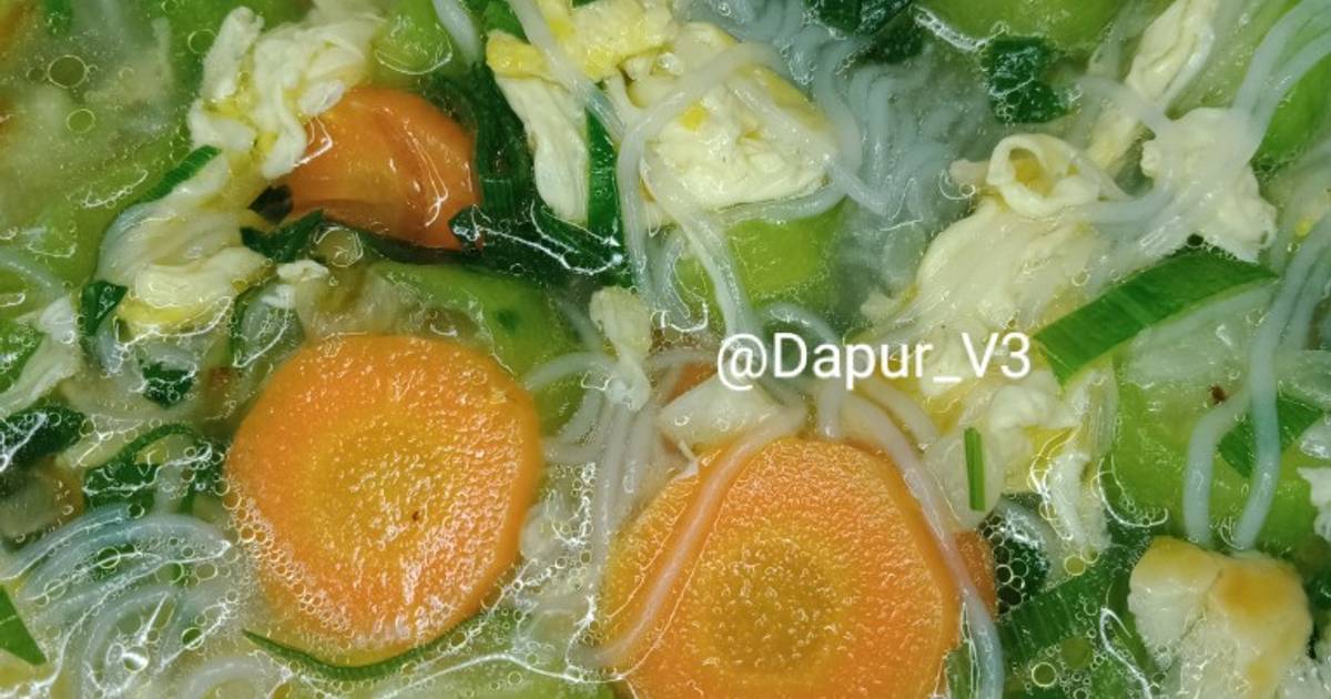 Resep Sop Oyong Dan Mie Soun Oleh V3 Cookpad