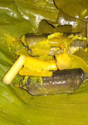 Foto resep MPASI 14 bulan pepes belut