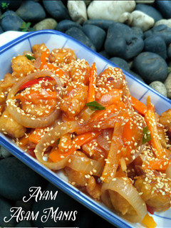 Foto resep Ayam Goreng Tepung Asam Manis