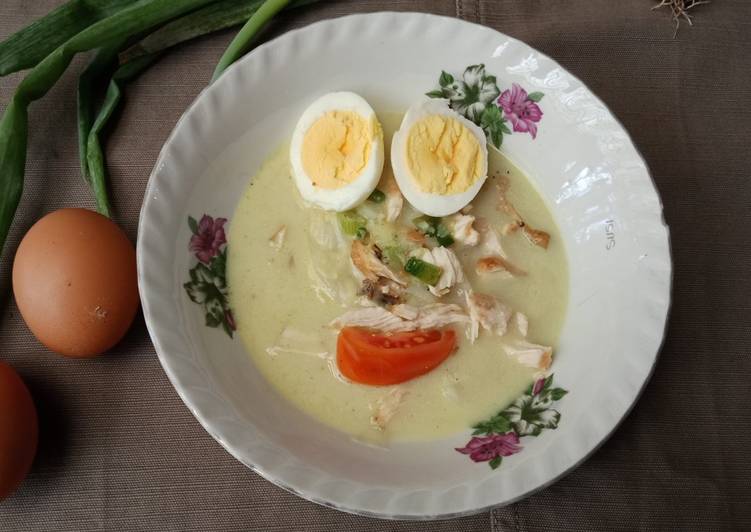 Resep Soto ayam santan Yang Laziss