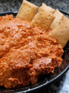 Una foto de Sobrasada vegana