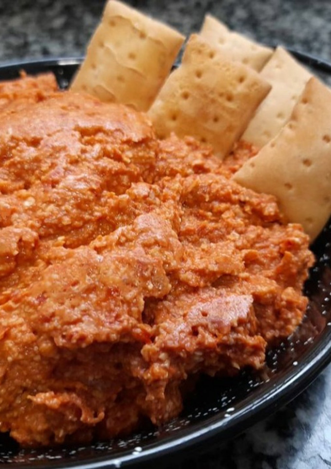 Una foto de Sobrasada vegana