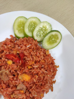 Foto resep Nasi Goreng Merah khas Surabaya