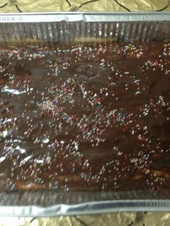 صورة لوصفة كعكه بسيطه مع كاسة شاي 👌🏻😋