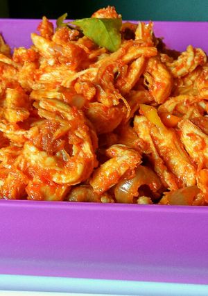 Foto resep Ayam Suwir Pedas