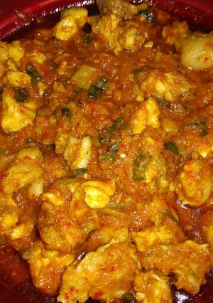 Foto resep Ayam bumbu merah thailand