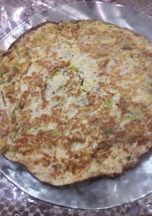 Una foto de Omelette de zapallito