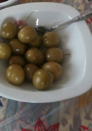 عکسی از دستور ترشی (گوجه سبز)