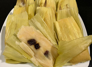 Una foto de Humitas dulces